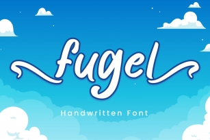 Fugel - Handwritten Font Font Download