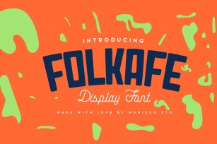 Folkafe - Display Font Font Download