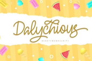 Dalychious Font Download