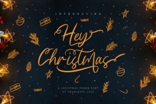 Hey Christmas Font Download