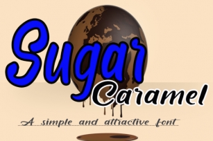 Sugar Caramel Font Download