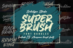 Super Brush Font Download