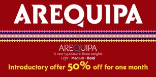 Arequipa Font Download
