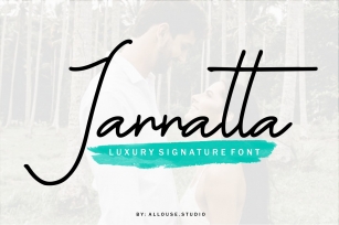 Web font - Jannatta - Luxury Signarute Font Font Download