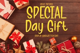 Special Day Gift Font Download
