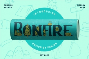 Bonfire | Display Font Font Download