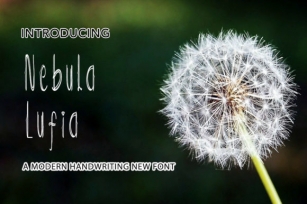Nebula Lufia Font Download