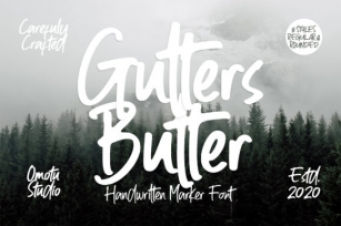 Gutters Butter Font Download