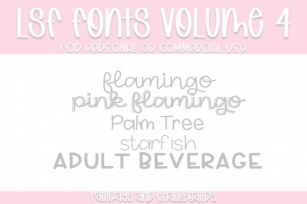 LSF Volume 4 Font Download