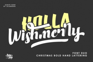 Holla Wishmerry Font Download