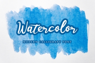 Watercolor Font Download