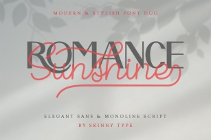 Romance Sunshine Font Download