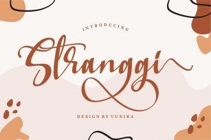 Stranggi | A Stylish Handwritten Font Font Download