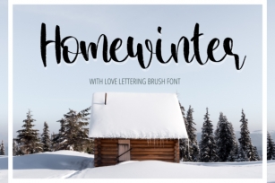 Home Winter Font Download