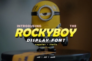 Rocky Boy Font Download