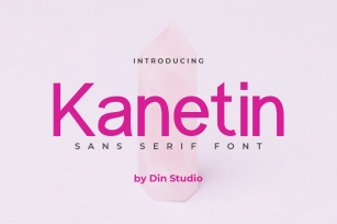 Kanetin-Beautiful Sans Serif Font Font Download