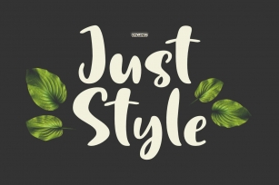 Just Style | Cute Handwritten Font Font Download