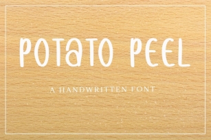 Potato Peel Font Download