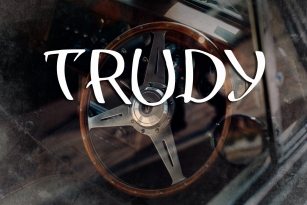 Trudy Vintage Font Font Download