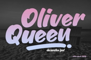 Oliver Queen Font Download