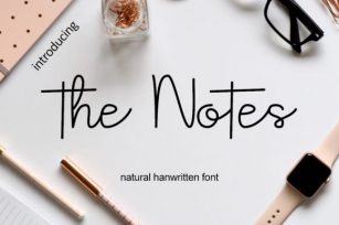 The Notes Font Download
