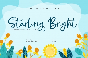 Starling Bright-Elegant Handwritten Font Font Download