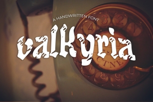 Valkyria Vintage Font Font Download