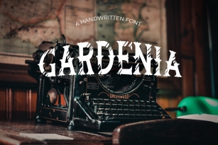 Gardenia Vintage Font Font Download