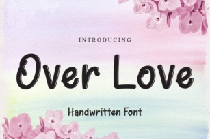 Over Love Font Download