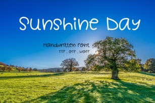Sunshine Day Font Download