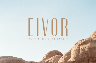 Eivor Sans Serif Font Family Font Download