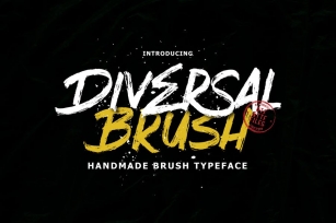 Diversal Brush Font Download