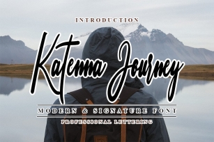 Katenna Journey - Modern adventure Font Font Download