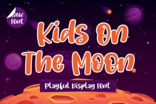 Kids on the Moon Font Download