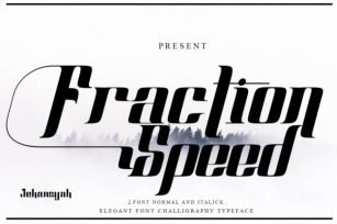 Fraction Speed Font Download