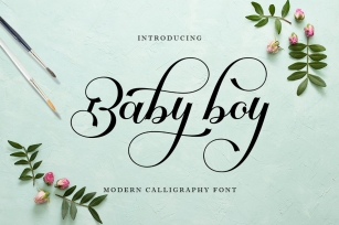 Baby boy Font Download