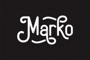 Marko Font Download