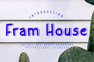 Fram House Font Download