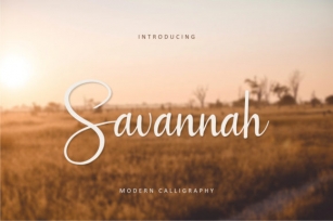 Savannah Font Download