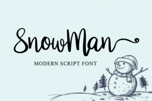 Snowman Font Download