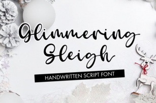 Glimmering Sleigh Font Download