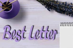 Best Letter Font Download