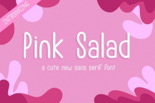 Pink Salad Font Download