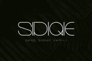 Sidiqie Family Font Download