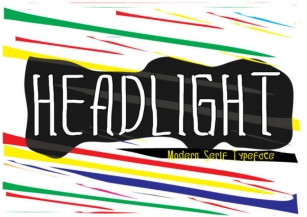 Headlight Font Download