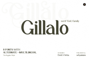 Gillalo Font Download