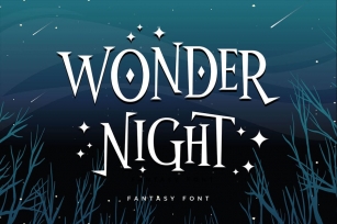Wonder Night Font Download