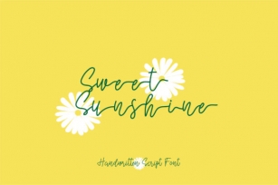 Sweet Sunshine Font Download