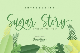 Sugar Story Font Download