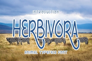 Herbivora - Elegant Animal Font Font Download